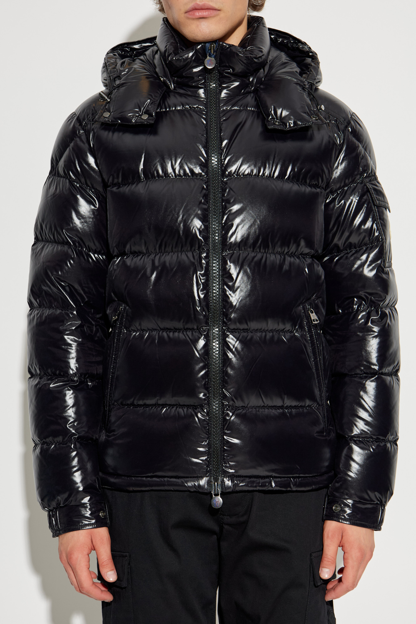 XL相当/サイズ4 MONCLER モンクレール ZIN MAYA上位モデル Moncler Maya size 4 Puffer Down Quilted Jacket Coat Size XL